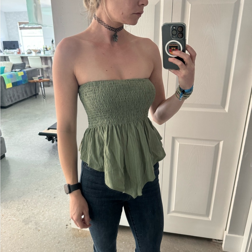 Flower-Child Tube Top - Picture 4 of 7